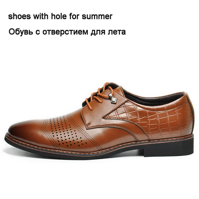 2017 Men Flats Fashion High Quality Genuine Leather Shoes Men,Lace-Up Business Men Shoes,Men Dress Shoes,Summer Oxfords Spring