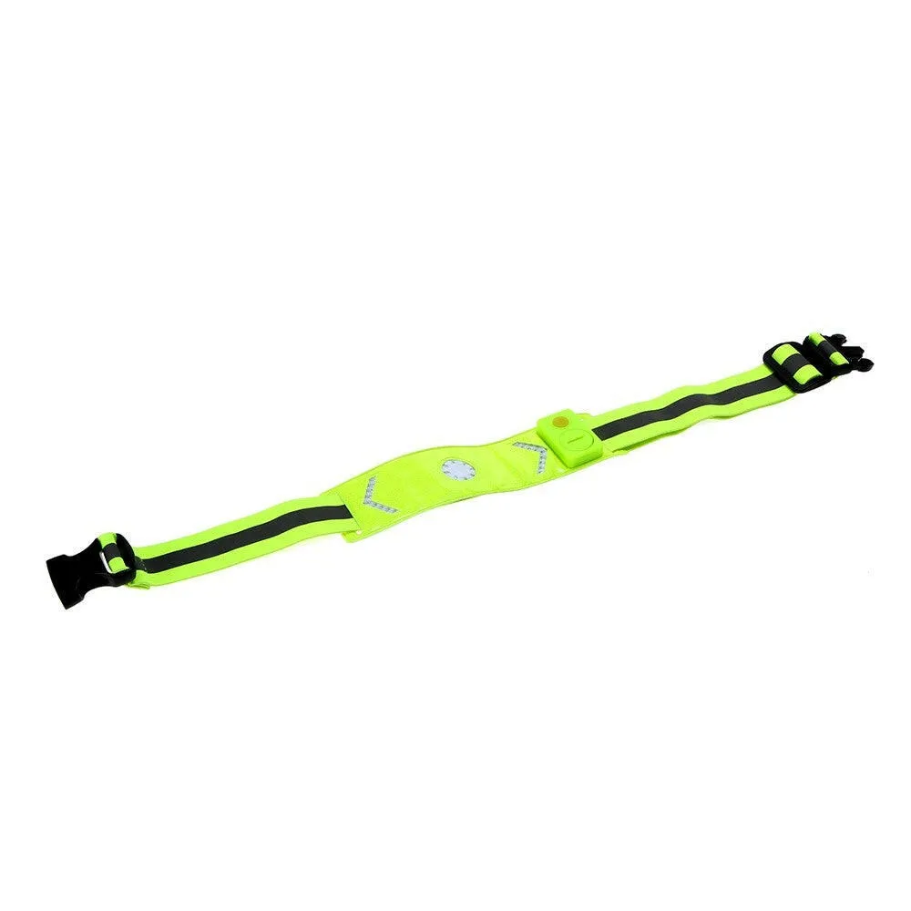 2.4G Wireless Remote Controlled LED Reflective Belt with Turn Light High Visibility