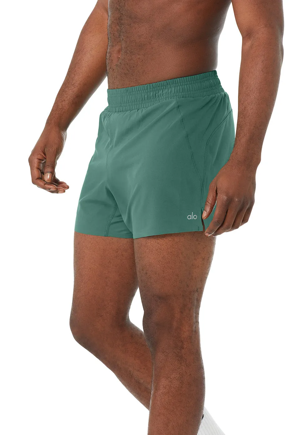 5" Adapt Running Short - Dark Ivy