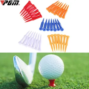 60 PCS PGM QT012 Golf Ribbon Needle Golf Plastic Ball TEE, Random Color Delivery, Specification: 31mm