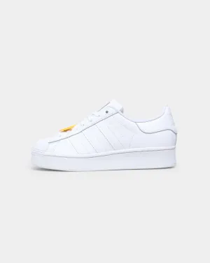 Adidas Women's Superstar Bold Cloud White/Cloud White/Matte Gold