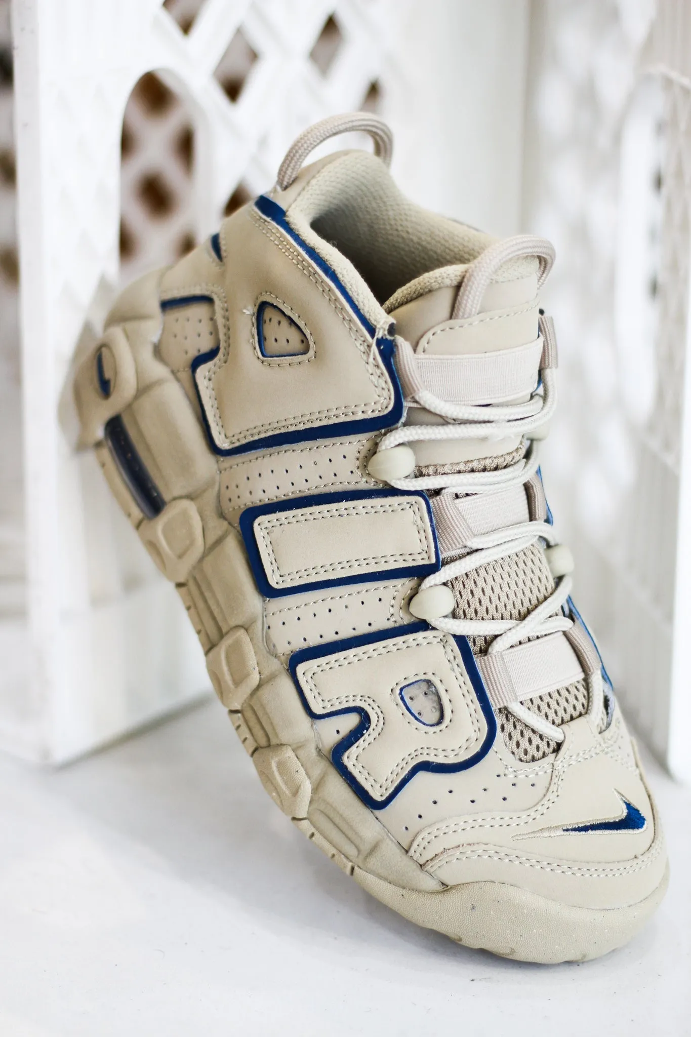 AIR MORE UPTEMPO (GS) "LIMESTONE"