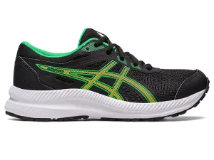 ASICS Contend 8 GS - Kids - Black/Lime Zest