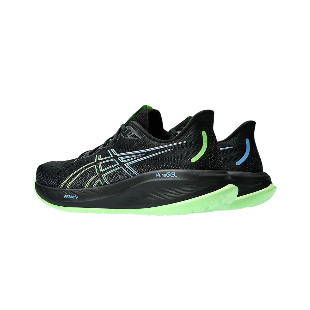 Asics Gel-Cumulus 26 Black Green AW24 Shoes