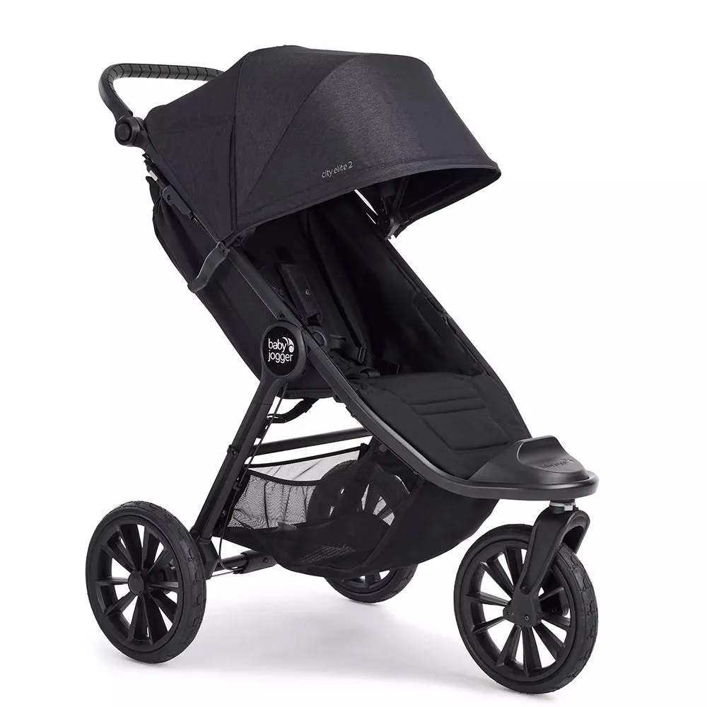 Baby Jogger City Elite 2 Everyday All-Terrain Stroller With Free Weather Shield