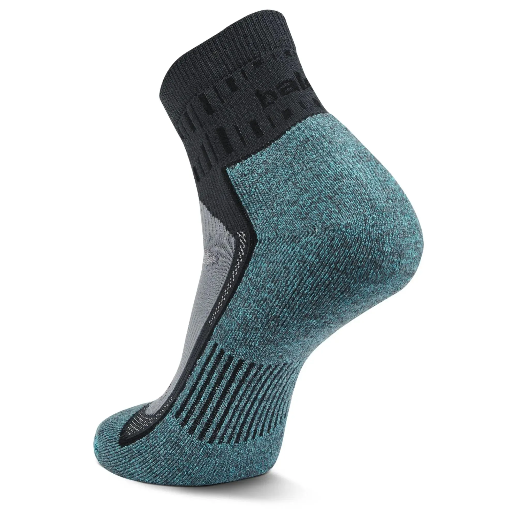 Balega | Blister Resist Quarter | Mohair | Grey/Blue