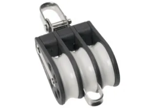 Barton Triple Block Swivel with Becket, Size 1-30mm