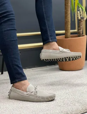 Beige Rock Casual Loafers