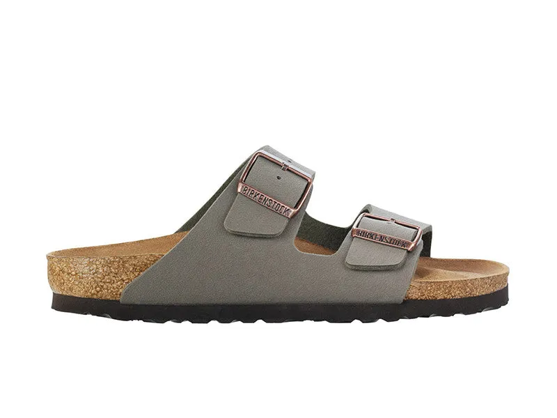 Birkenstock Arizona BirkiBuc/Suede Sandal (Women's) Stone 0151211