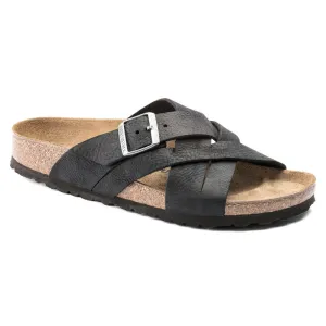 Birkenstock Womens Lugano Oiled Leather Sandal