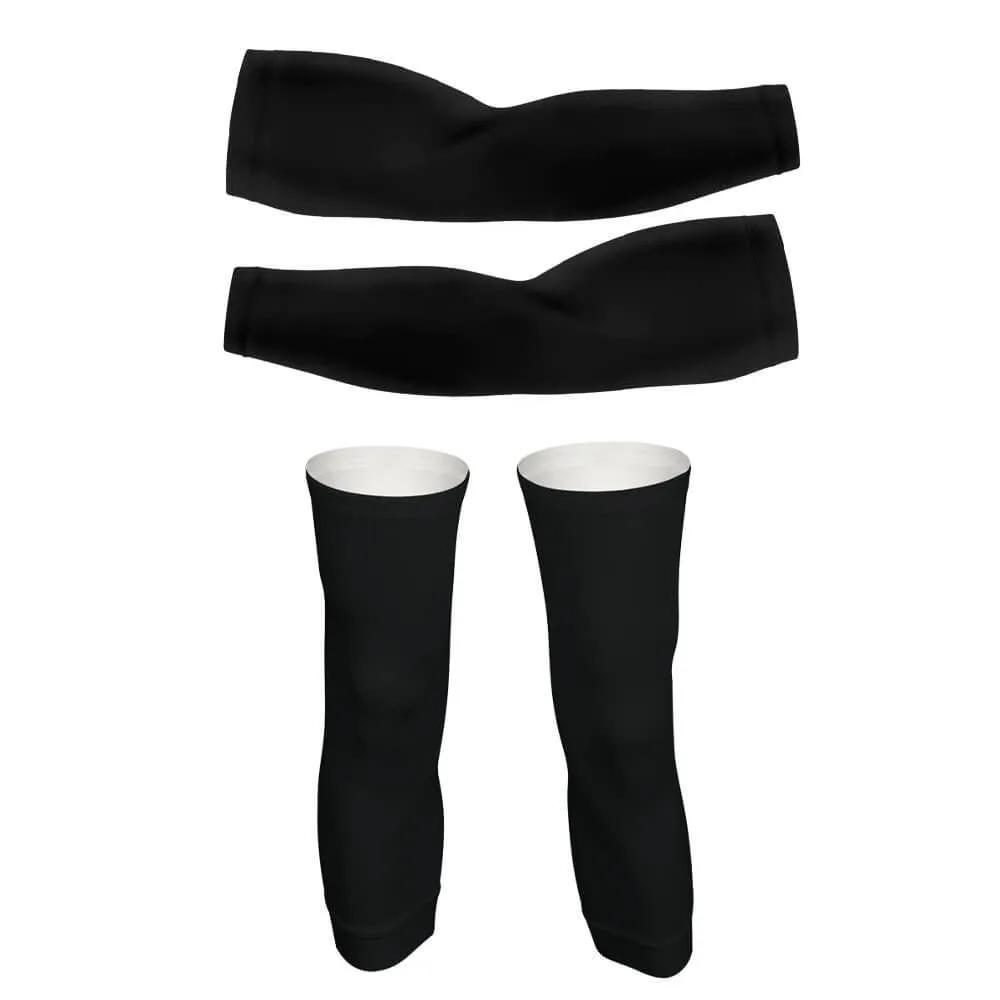 Black - Arm And Leg Sleeves