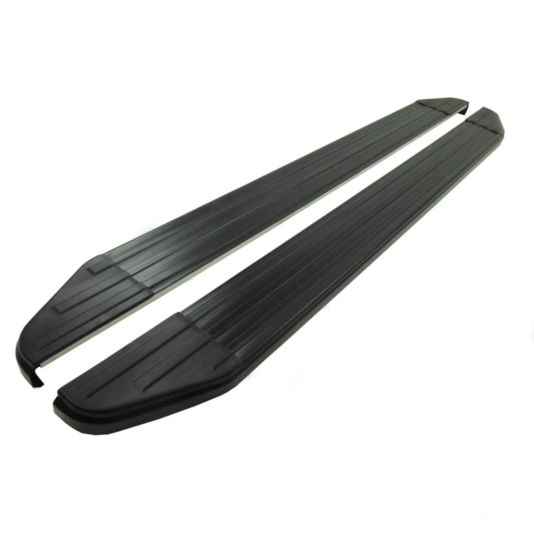 Black Raptor Side Steps Running Boards for Nissan Qashqai 2021 