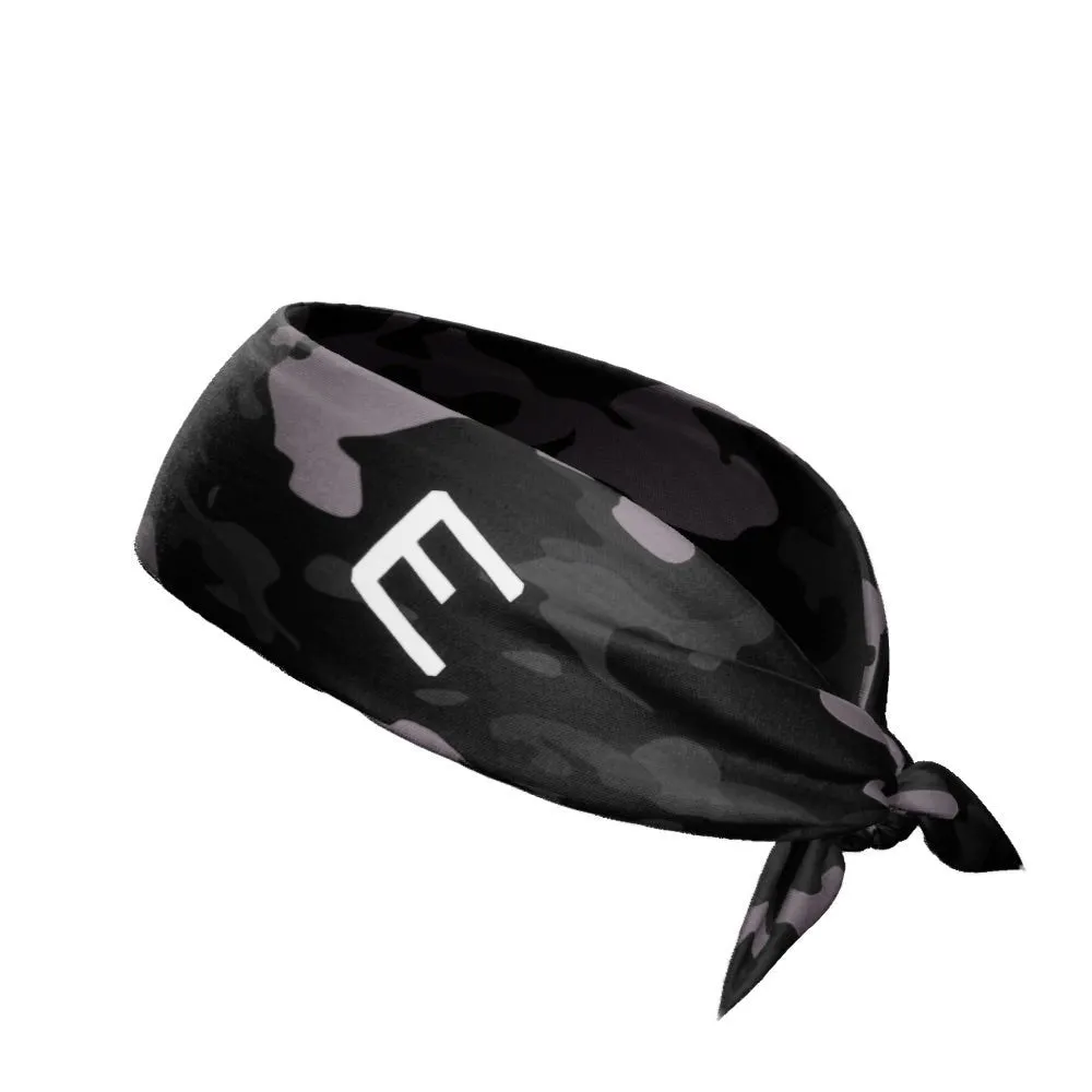 Blackout Camo Tie Headband