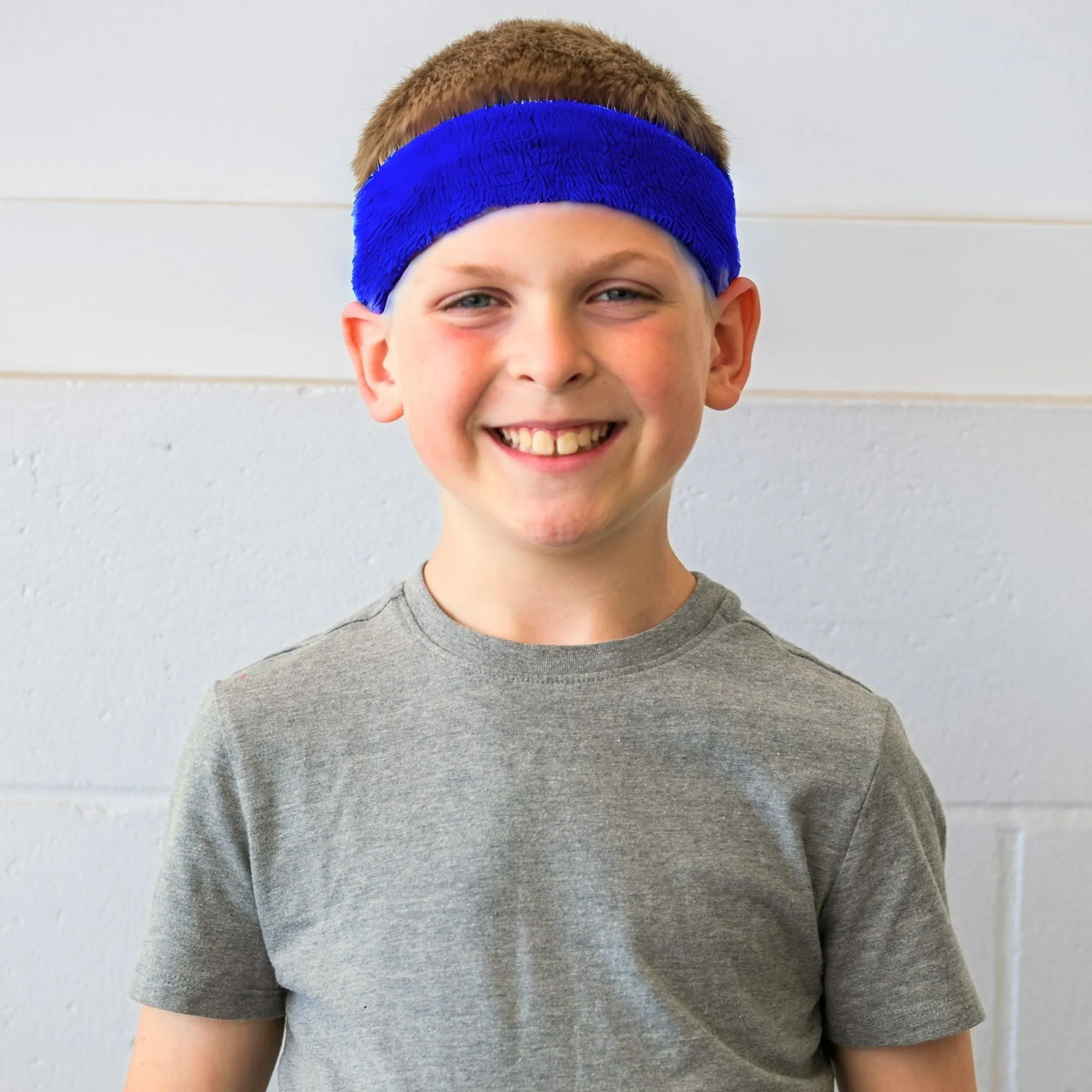 Blue and Red Head Sweatbands - 12 Pack