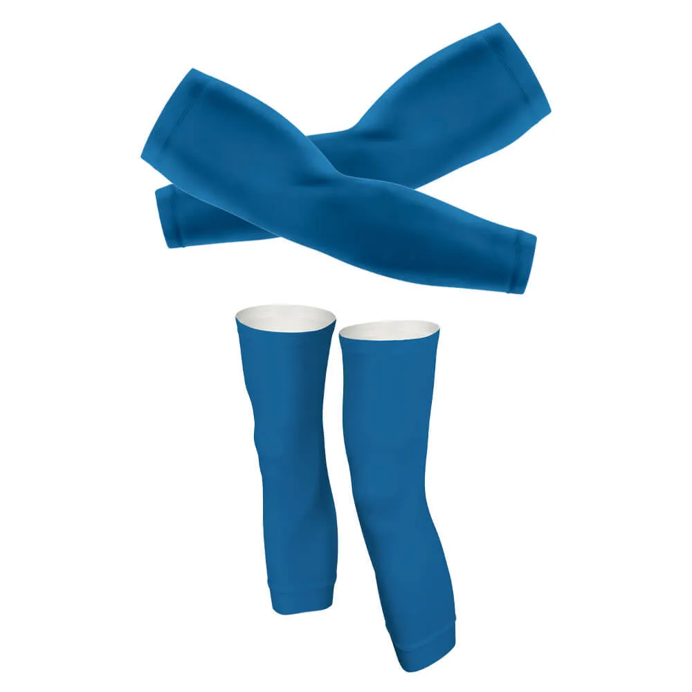 Blue - Arm And Leg Sleeves