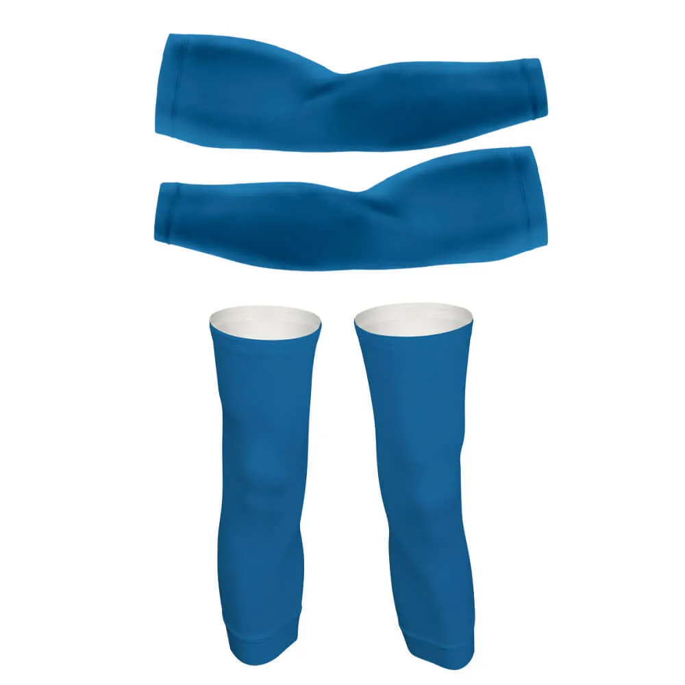 Blue - Arm And Leg Sleeves