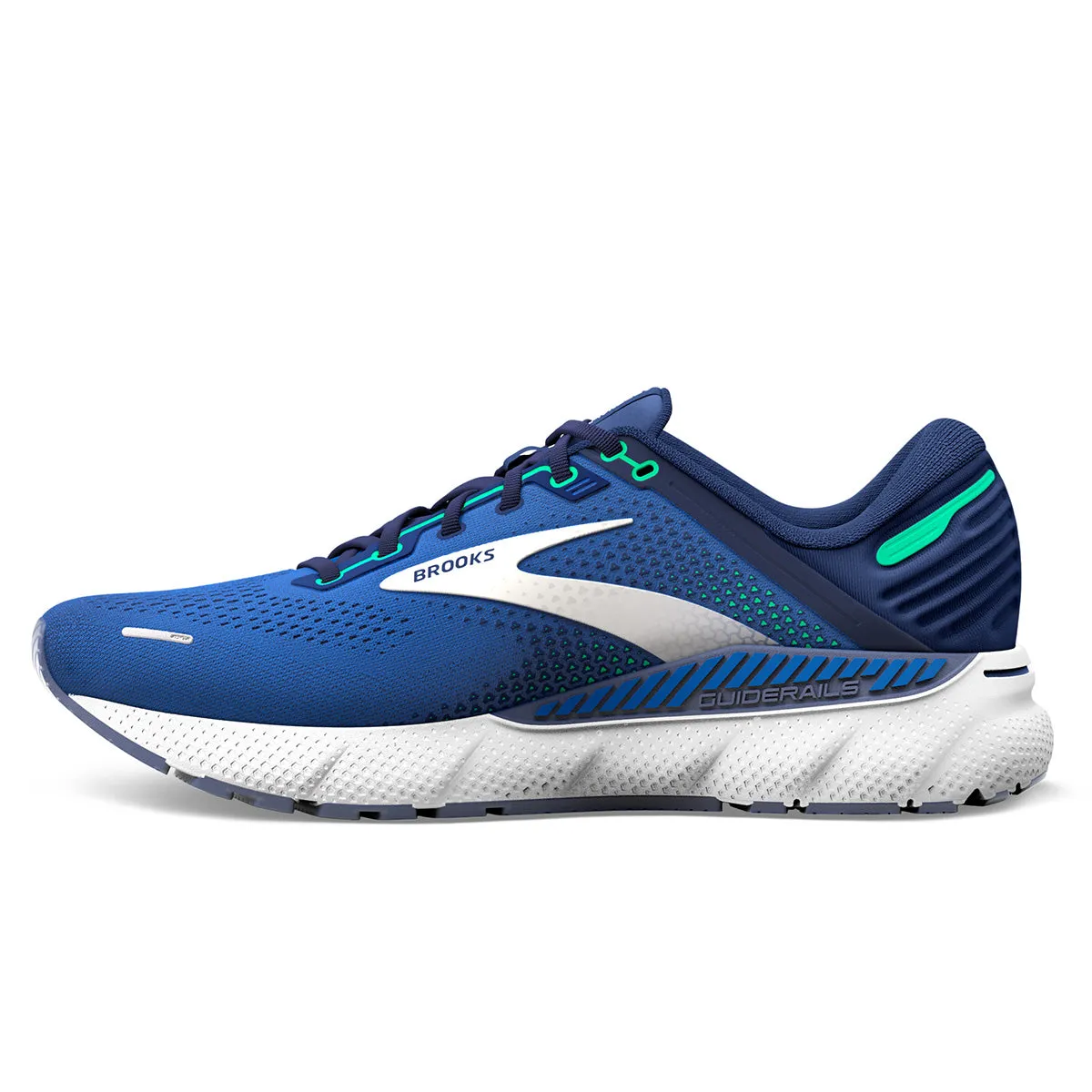 Brooks Adrenaline GTS 22 Mens | Surf the Web/blue/irish Green