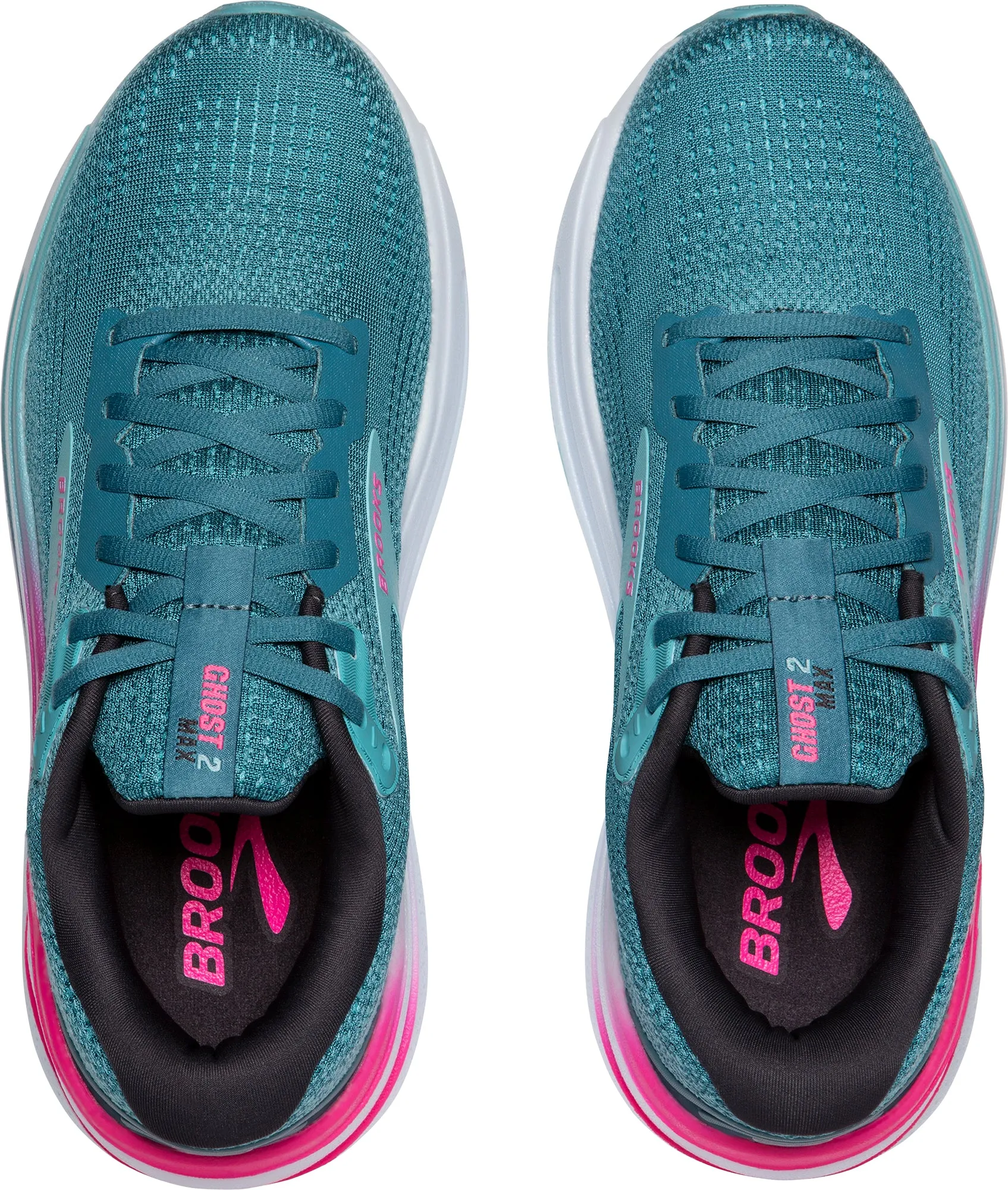 Brooks Ghost Max 2 WIDE FIT Womens Running Shoes - Blue