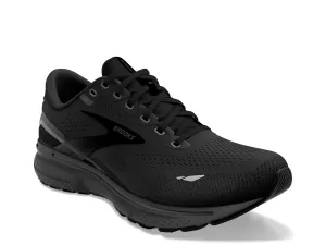 BROOKS MENS GHOST 15 - BLACK / BLACK