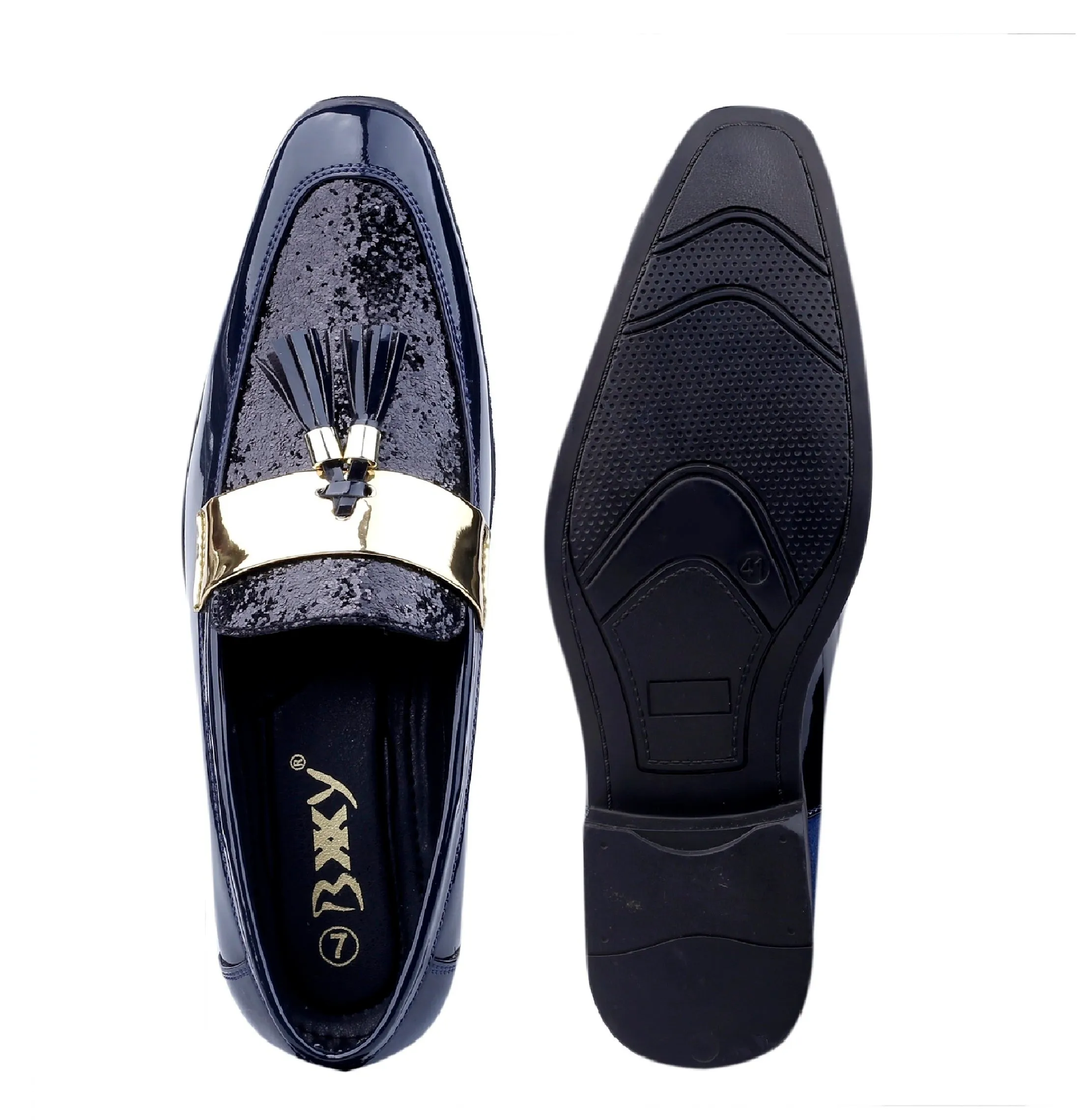 Bxxy's Men's Wedding Wear Moccasins Shoes