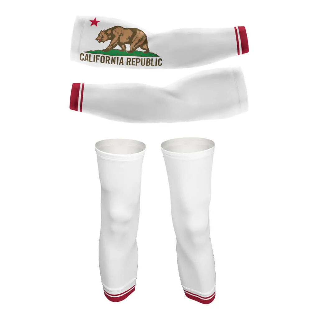 California Flag - Arm And Leg Sleeves