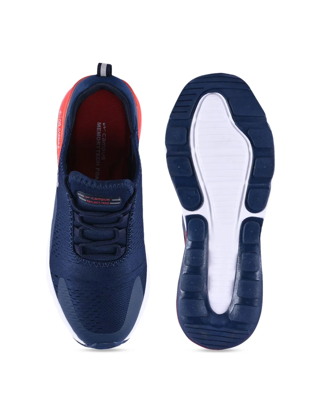 Campus Men Navy Blue Running Shoes