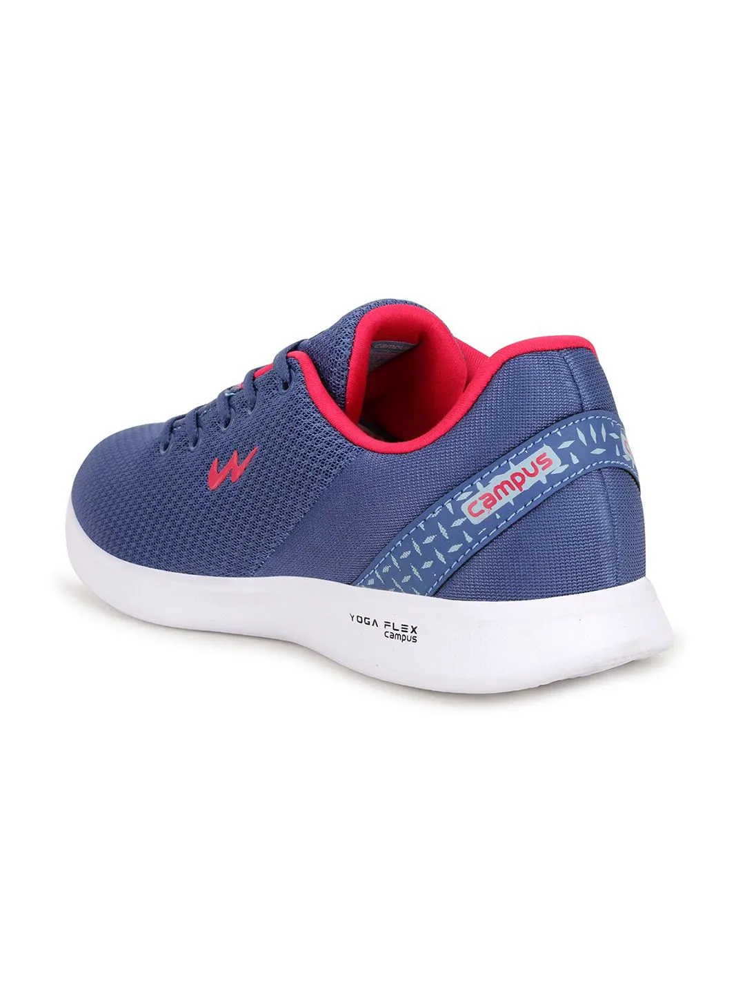 Campus Women Blue Mesh Running Marking Shoes