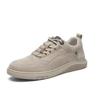 Casual breathable non-slip leather shoes