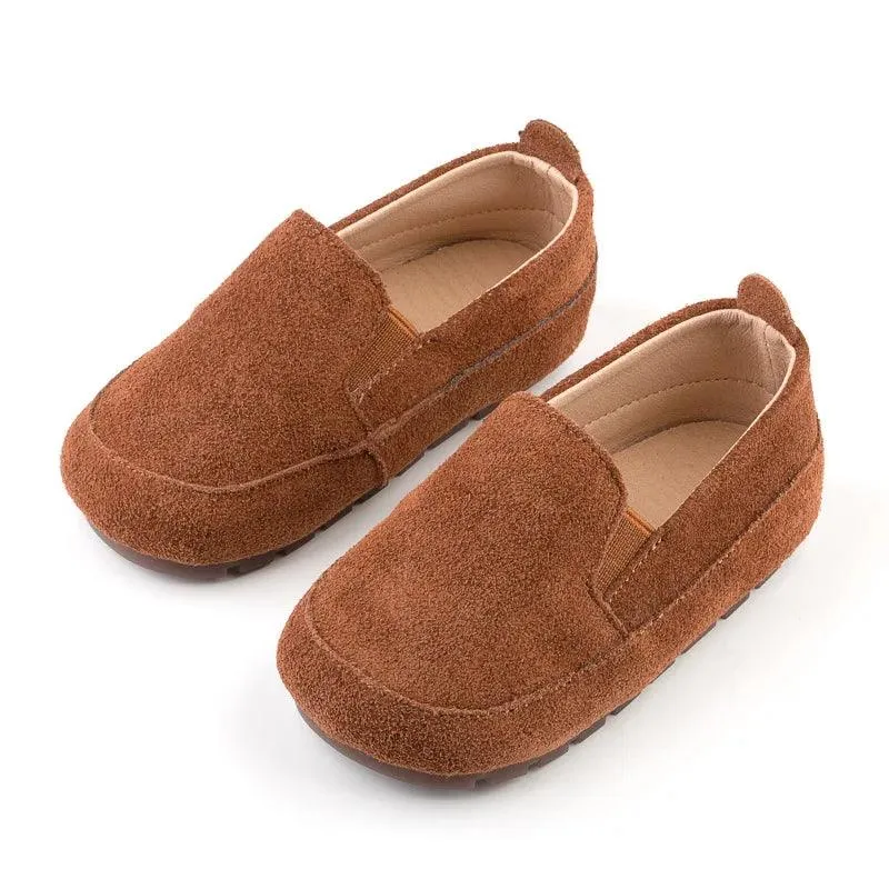 Children's Casual Shoes - Soft Solid Flats for Boys & Girls  - TSS330