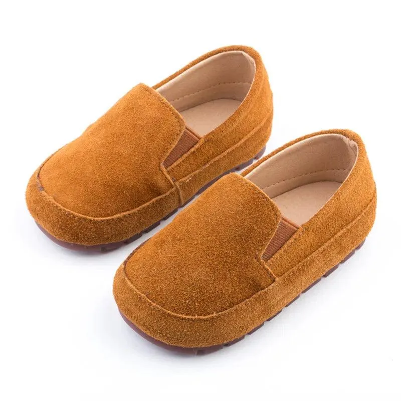 Children's Casual Shoes - Soft Solid Flats for Boys & Girls  - TSS330