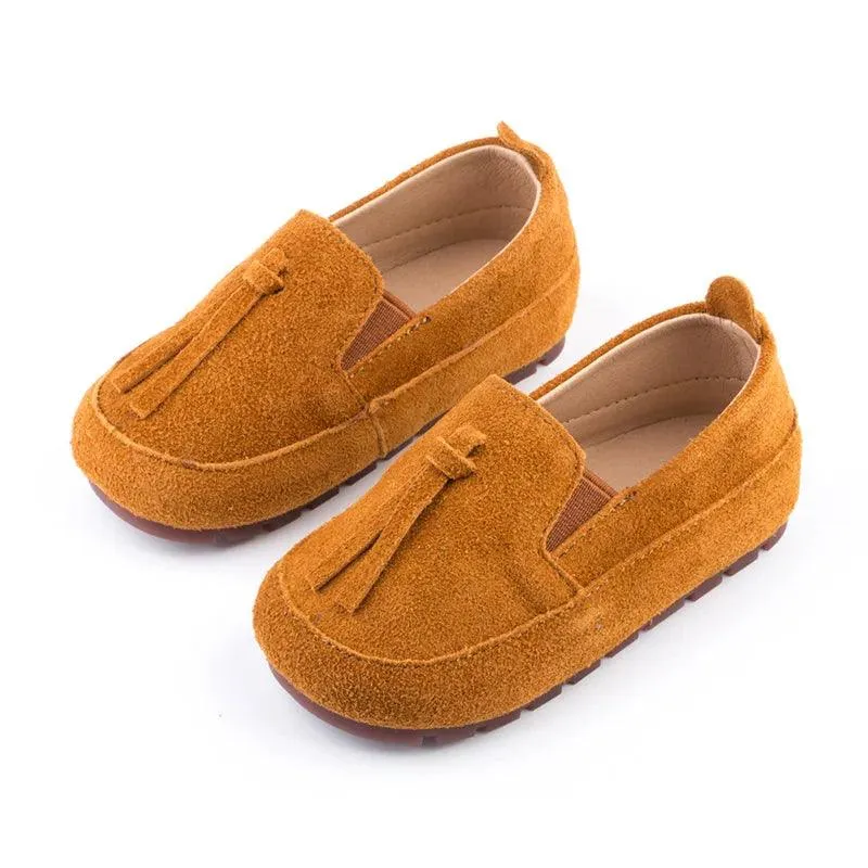 Children's Casual Shoes - Soft Solid Flats for Boys & Girls  - TSS330