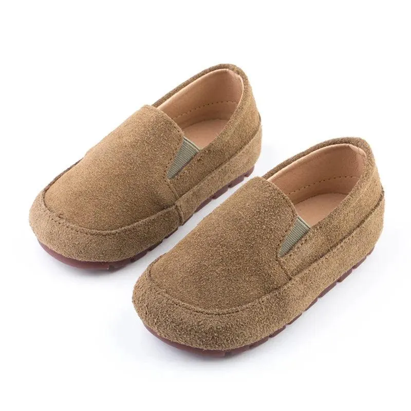 Children's Casual Shoes - Soft Solid Flats for Boys & Girls  - TSS330