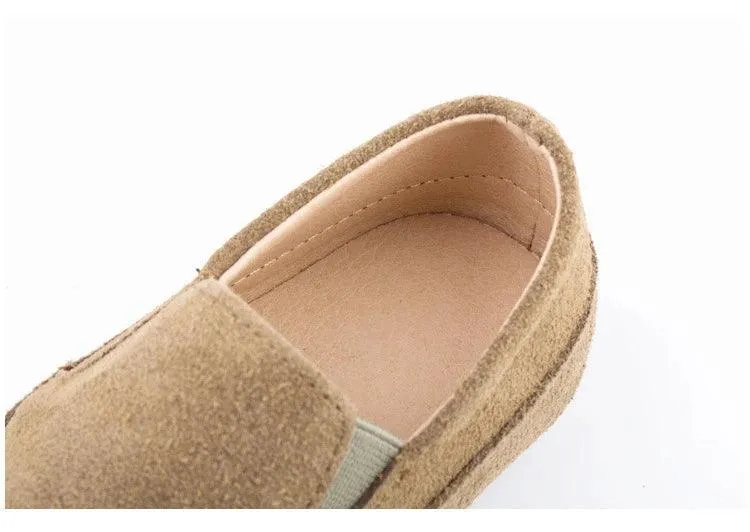 Children's Casual Shoes - Soft Solid Flats for Boys & Girls  - TSS330