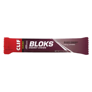 Clif Bar - Clif Bloks Energy Chews - Black Cherry (with caffeine)