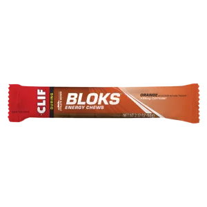 Clif Bar - Clif Bloks Energy Chews - Orange (with caffeine)