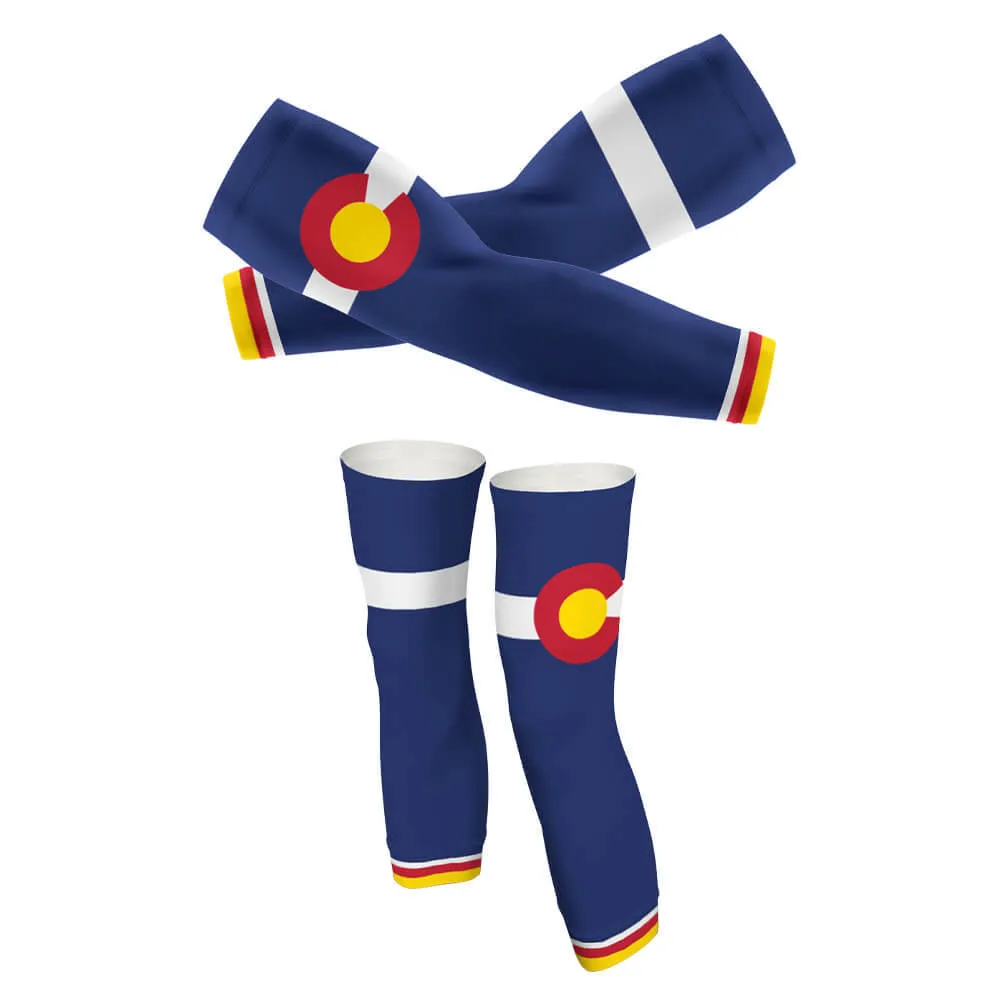 Colorado Flag - Arm And Leg Sleeves