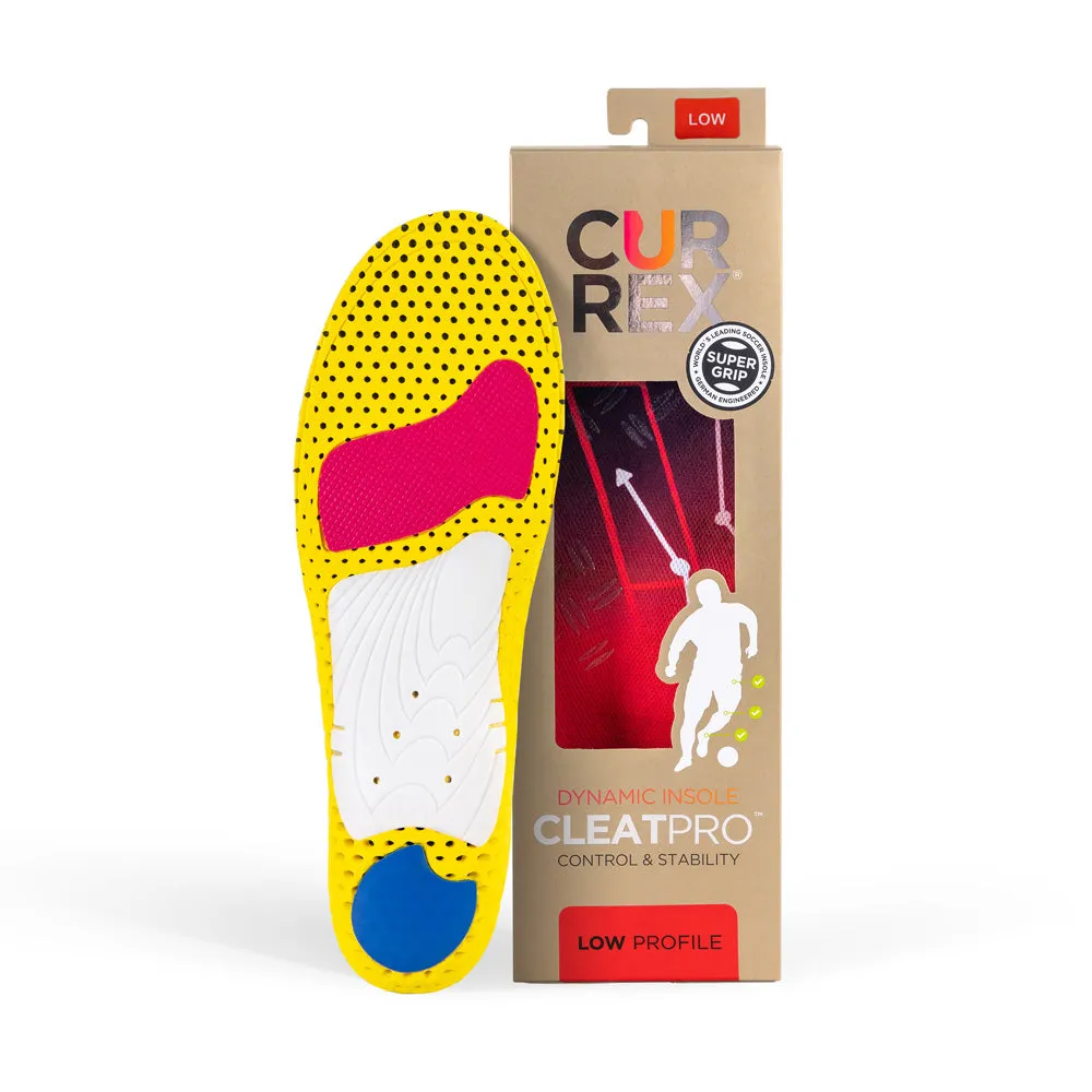 CURREX® CLEATPRO™ Insoles | Sports Insoles for Soccer Cleats, Football Cleats, Spikes, & Field Sport Shoes