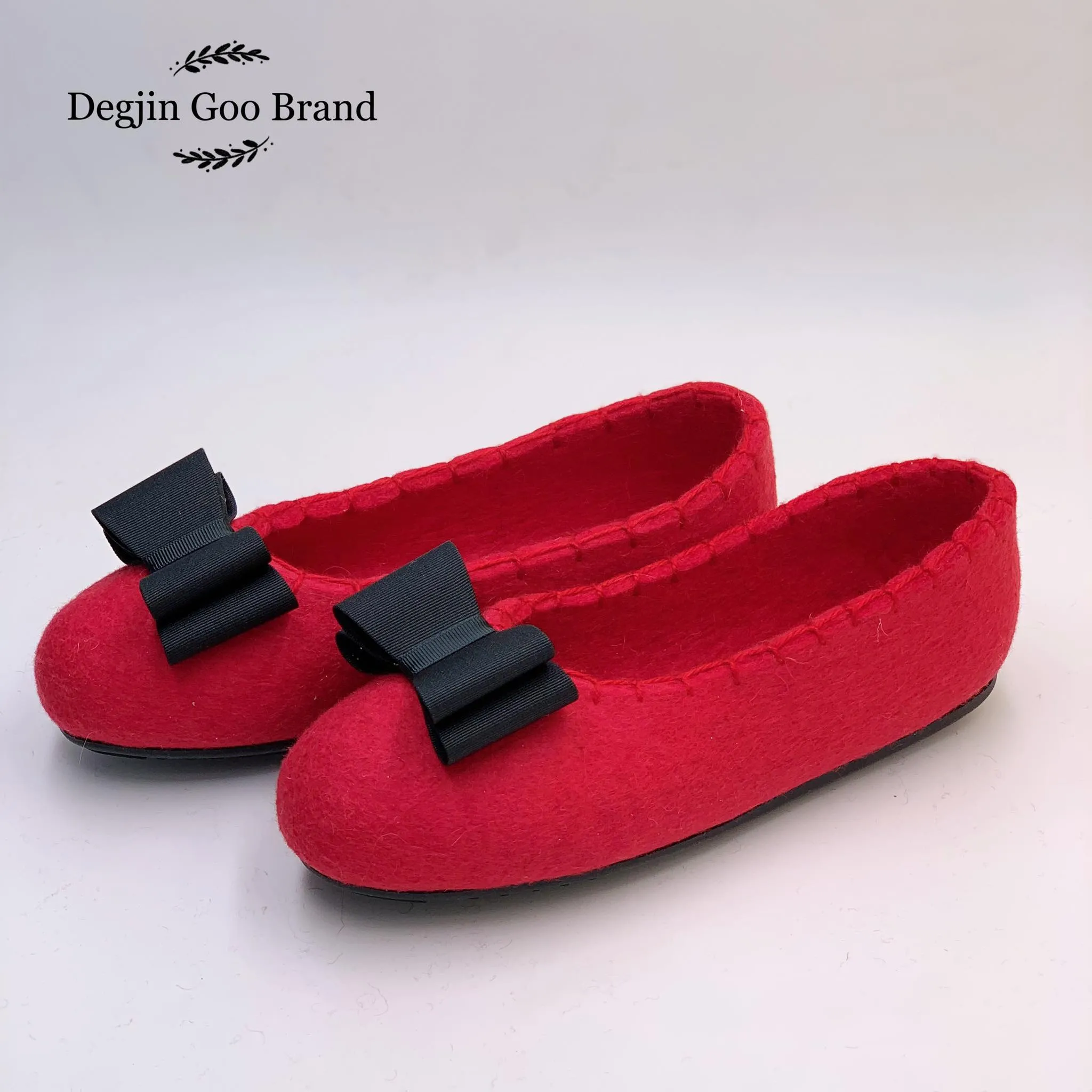 Degjin Goo Brand 100% Wool Felt Shoes for Women