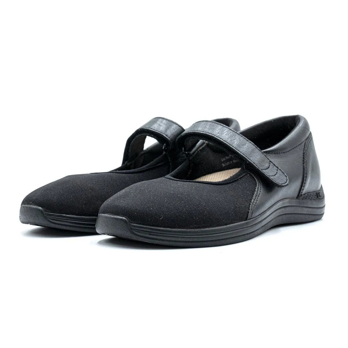 Drew Magnolia Casuals Pumps Fabric Black Colour For Women