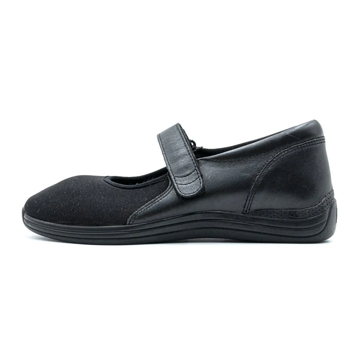 Drew Magnolia Casuals Pumps Fabric Black Colour For Women