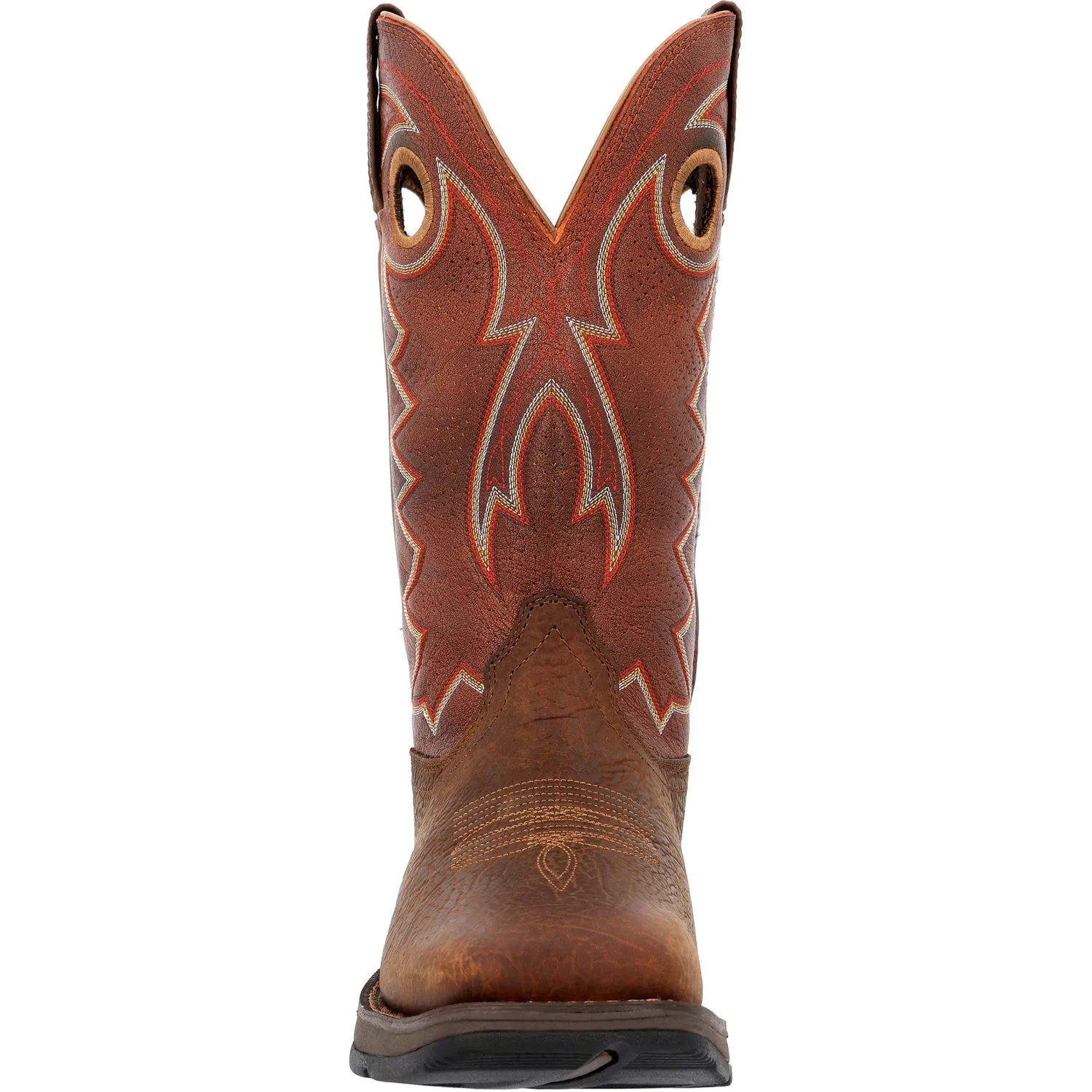 Durango Mens Rebel Ventilated Western Cimarron Brown Leather Cowboy Boots