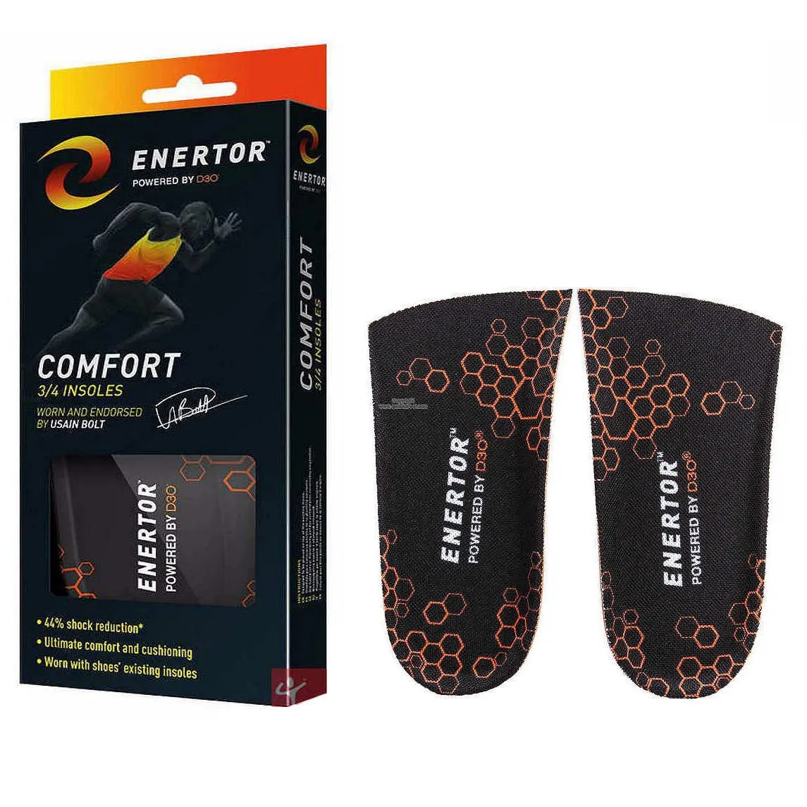 Enertor Comfort 3/4 Length Insoles