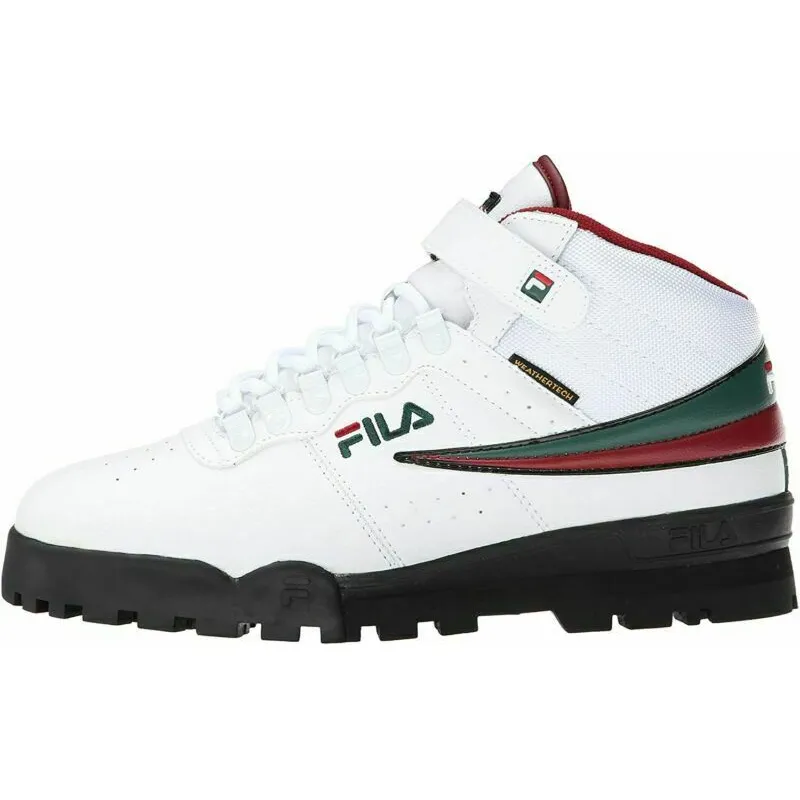 Fila Men's F-13 Shoes - White / Sycamore / Red