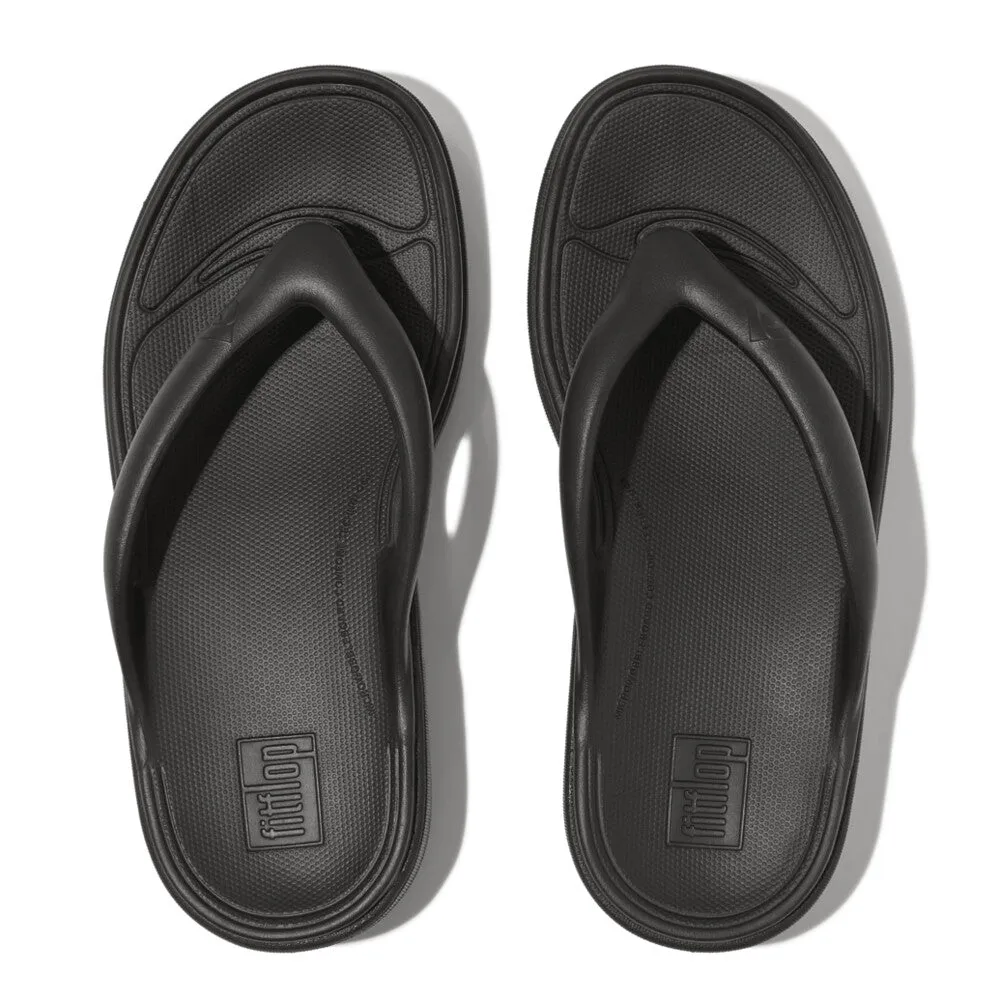 Fitflop Relieff Recovery Toe Post Sandals Black