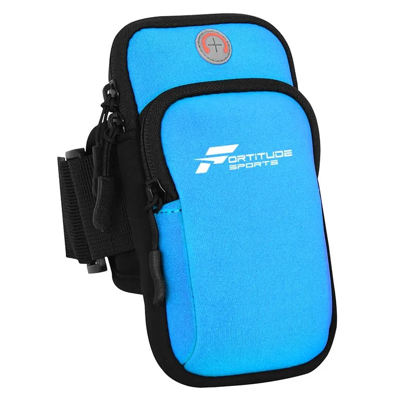 Fortitude Sports Arm Phone Holder For Running | Waterproof Phone Pouch For Jogging, Cycling, Gym