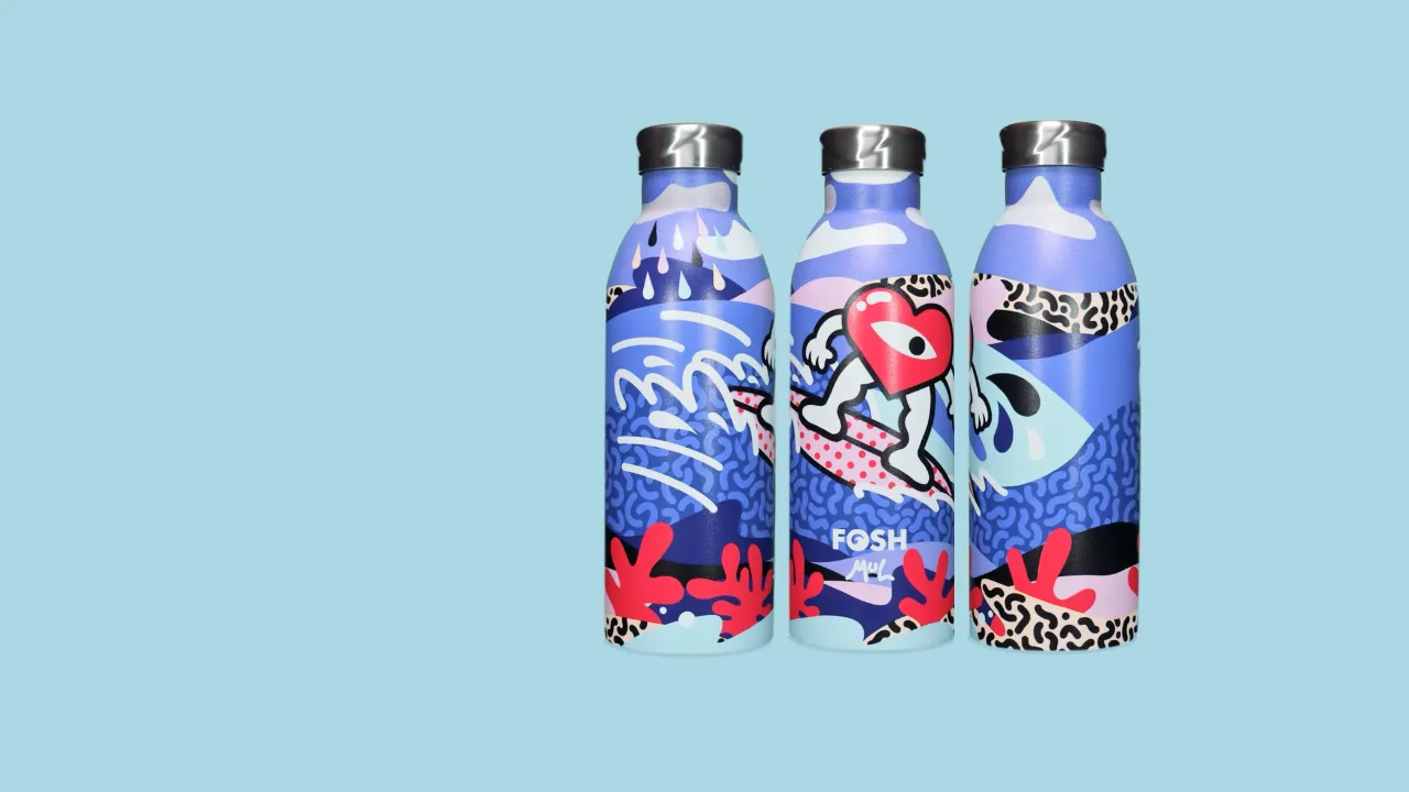 FOSH x MUL | Vital 2.0 Insulated Reusable Bottle