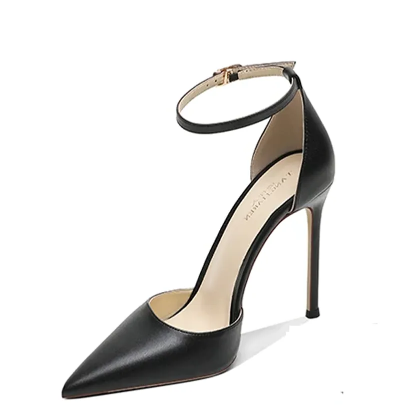 Funki Buys | Shoes | Women's Leather Pointed Toe High Stilettos