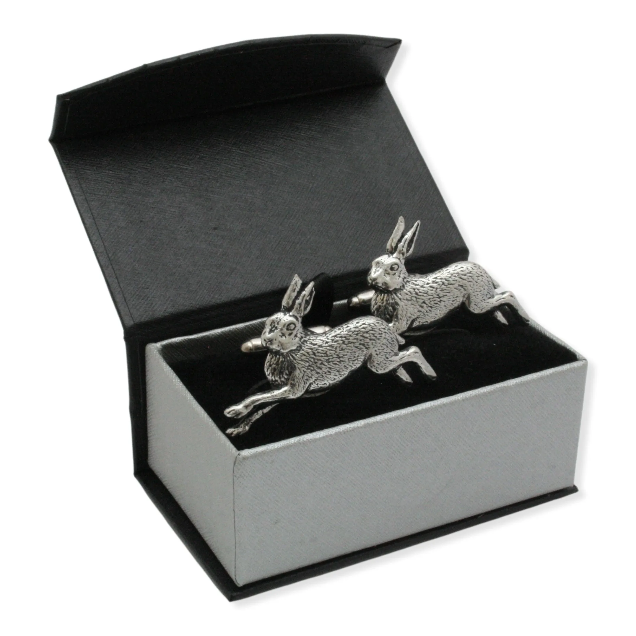 Hare Running Cufflinks