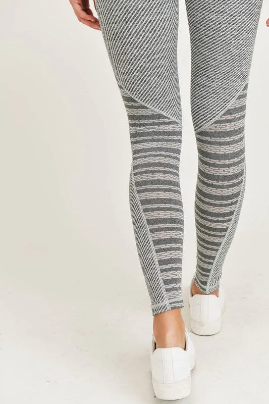 Highwaist Infinity Mesh Combo Leggings