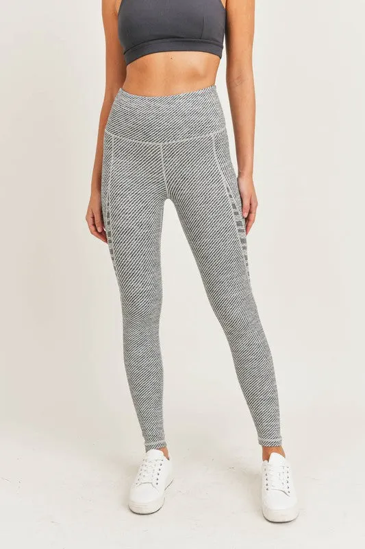 Highwaist Infinity Mesh Combo Leggings